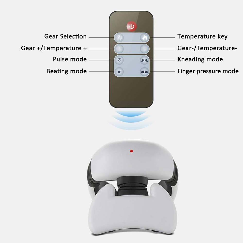 Smart Electric Pulse Back and Neck Massage 4 Heads Pain Relief Tool Health Care Relaxation Cervical Vertebra Physiotherapy Smart Electric Pulse Back and Neck Massage 4 Heads Pain Relief Tool Health Care Relaxation Cervical Vertebra Physiotherapy
